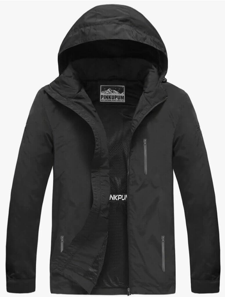 Softshelljacke für Herren mit Kapuze – 30% Rabatt