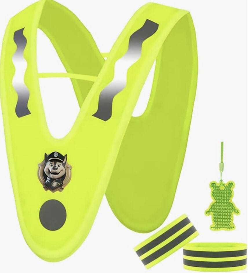 Essoy Warnweste für Kinder mit reflektierenden Armbändern – 68% Rabatt