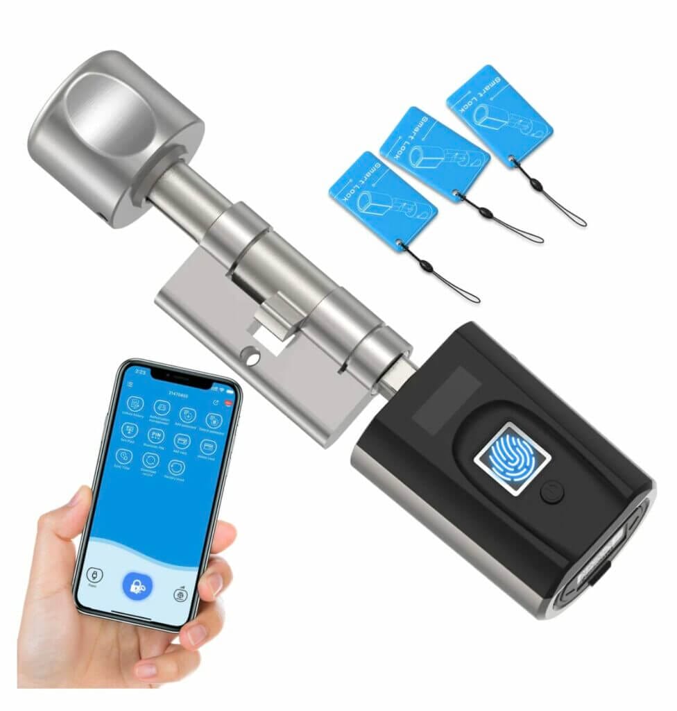 Welock Smart Lock Fingerprint Door Lock Cylinder SECBN51 – 30% Rabatt