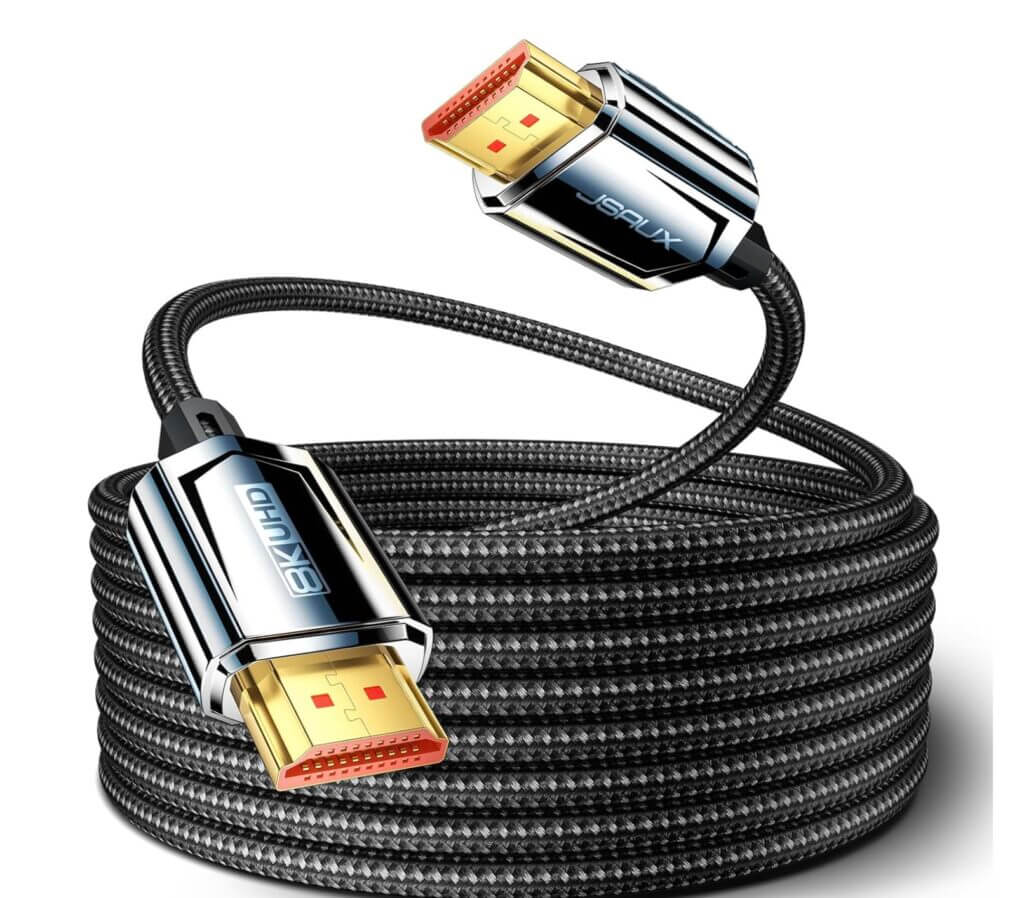 JSAUX 8K HDMI Kabel (5m) – 50% Rabatt