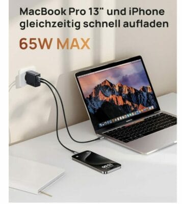 Schnelles und leistungsstarkes USB-C-Ladegerät von INIU - Lade deine Geräte schnell und effizient