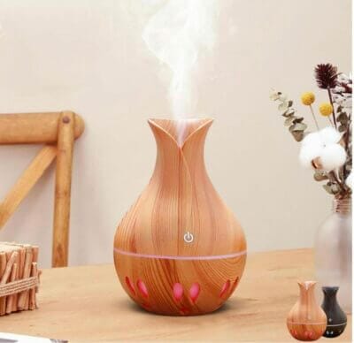 Aroma Diffuser: Entspannung mit Duftölen und LED-Licht, für Zuhause, Büro und Spa.