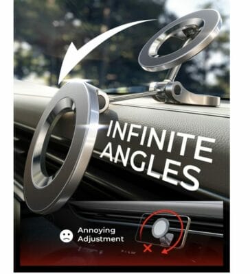 LISEN Handyhalterung Auto: Stabile und sichere Halterung für Ihr Handy im Auto. Einfach zu installieren.