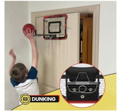 Basketballspaß drinnen und draußen: Entdecke den TOnEnergy Indoor Basketballkorb für Zimmer oder Wandmontage, inklusive Bälle!