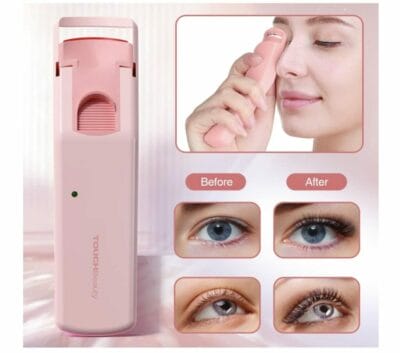 Perfekte Wimpern mit TOUCHBeauty Wimpernzange. Professionelles Tool für atemberaubende Augen