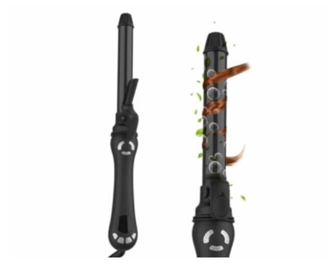 360° rotierenden Ionen Lockenstab – 40% Rabatt