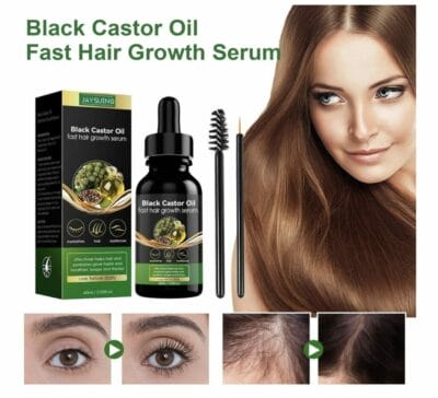 Rizinusöl Natürliches Rizinusöl: Vielseitige Pflege für Haare, Haut, Wimpern, Augenbrauen, Bart und Nägel.