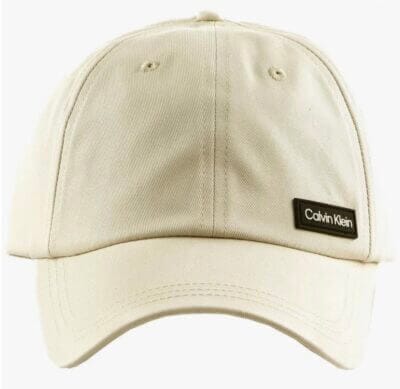 Calvin Klein Herren Cap in Stony Beige: Premium Design, optimaler Komfort, vielseitig, aus Bio-Baumwolle.