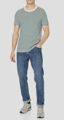 Klassische Denim-Eleganz: Wrangler Herren Authentic Regular Jeans für zeitlosen Stil und außergewöhnlichen Komfort.