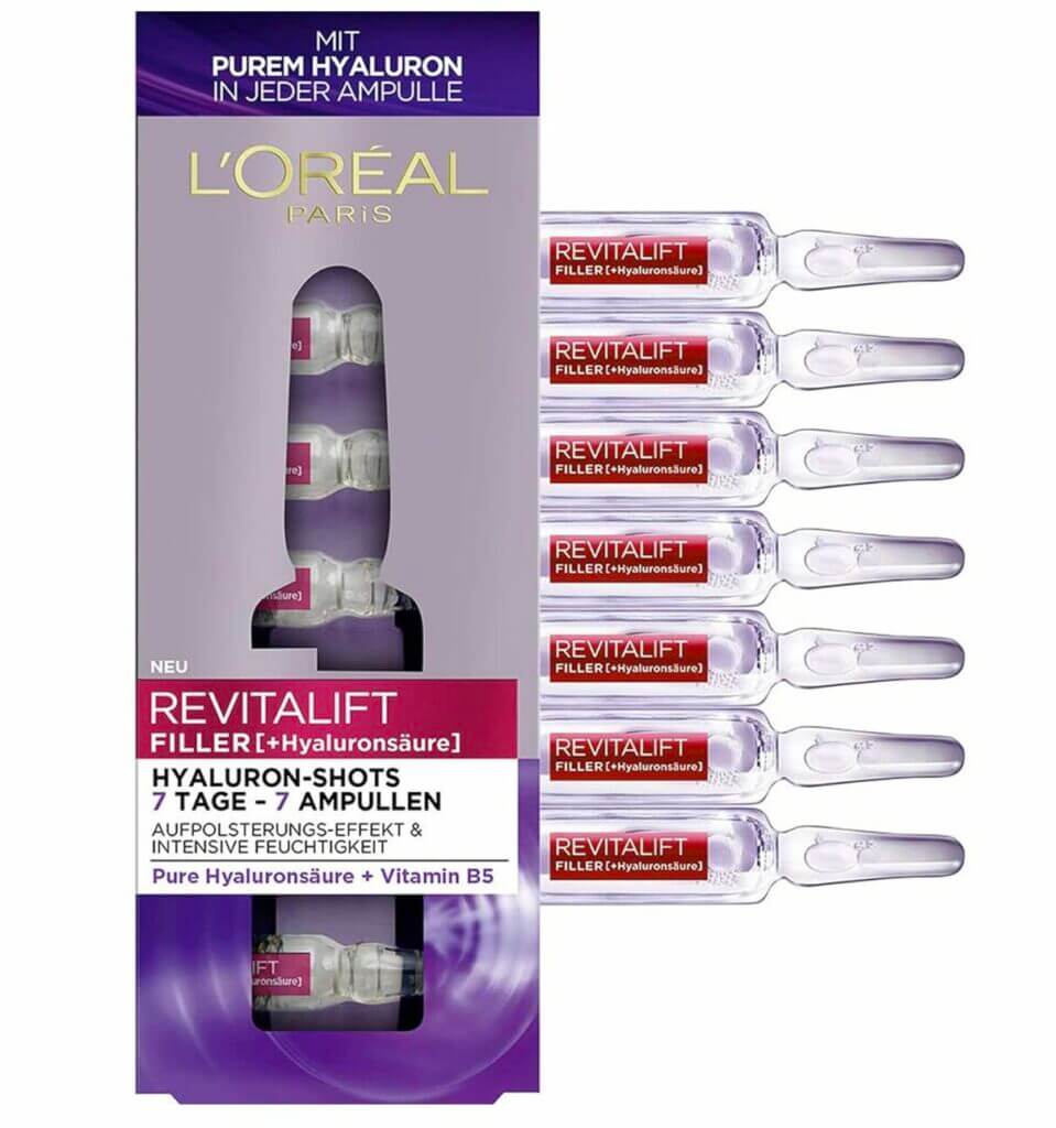 L’Oréal Paris Hyaluron Ampullen (7-Tage-Kur) – 65% Rabatt