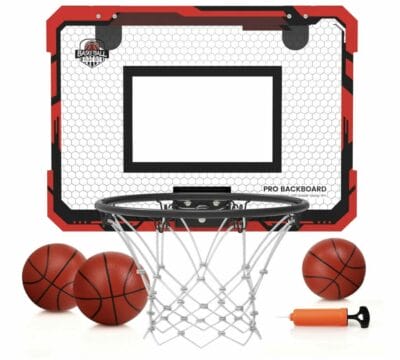 Basketballspaß drinnen und draußen: Entdecke den TOnEnergy Indoor Basketballkorb für Zimmer oder Wandmontage, inklusive Bälle!