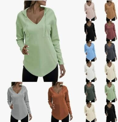 Stilvoller Damen Hoodie für den Herbst. Komfortabel und vielseitig. Jetzt bestellen und stilvoll bleiben!