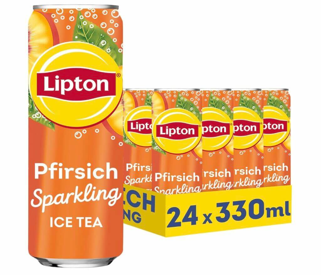 LIPTON ICE TEA Sparkling Peach (24 x 0,33 l) – 32% Rabatt