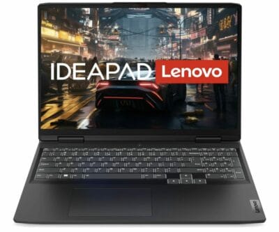 Lenovo IdeaPad Gaming 3 Laptop: 16" Display, Ryzen R5-6600H, 16GB RAM, RTX 3050 Ti, Windows 11.