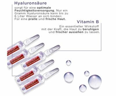 L'Oréal Paris Hyaluron Ampullen: 7-Tage-Kur für straffere, hydratisierte Haut. Mit Hyaluronsäure für Anti-Aging-Effekte.