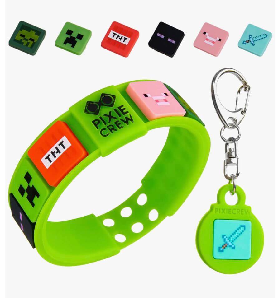 Minecraft Armband Schlüsselanhänger Set – 49% Rabatt