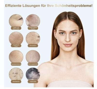 All-in-One Beauty-Tool: bio pen Q2 mit Mikronadeln, EMS, LED-Pflege, Touchscreen, kabellos. Für strahlende Haut.