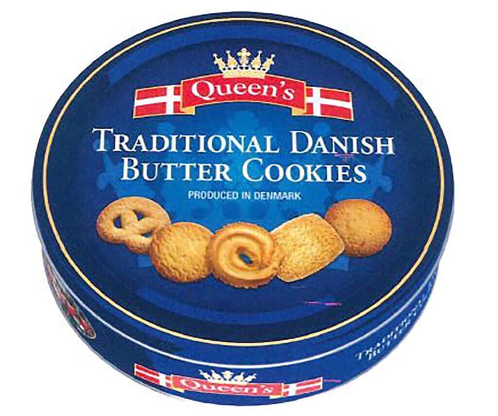 Queen’s Danish Butter Cookies 500 g – 42% Rabatt