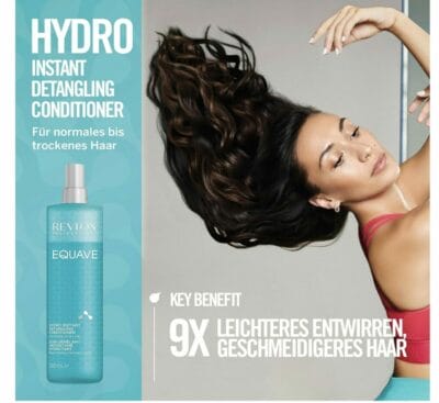 REVLON PROFESSIONAL EQUAVE Detangling Conditioner - Pflege und Glanz für trockenes, strapaziertes Haar.
