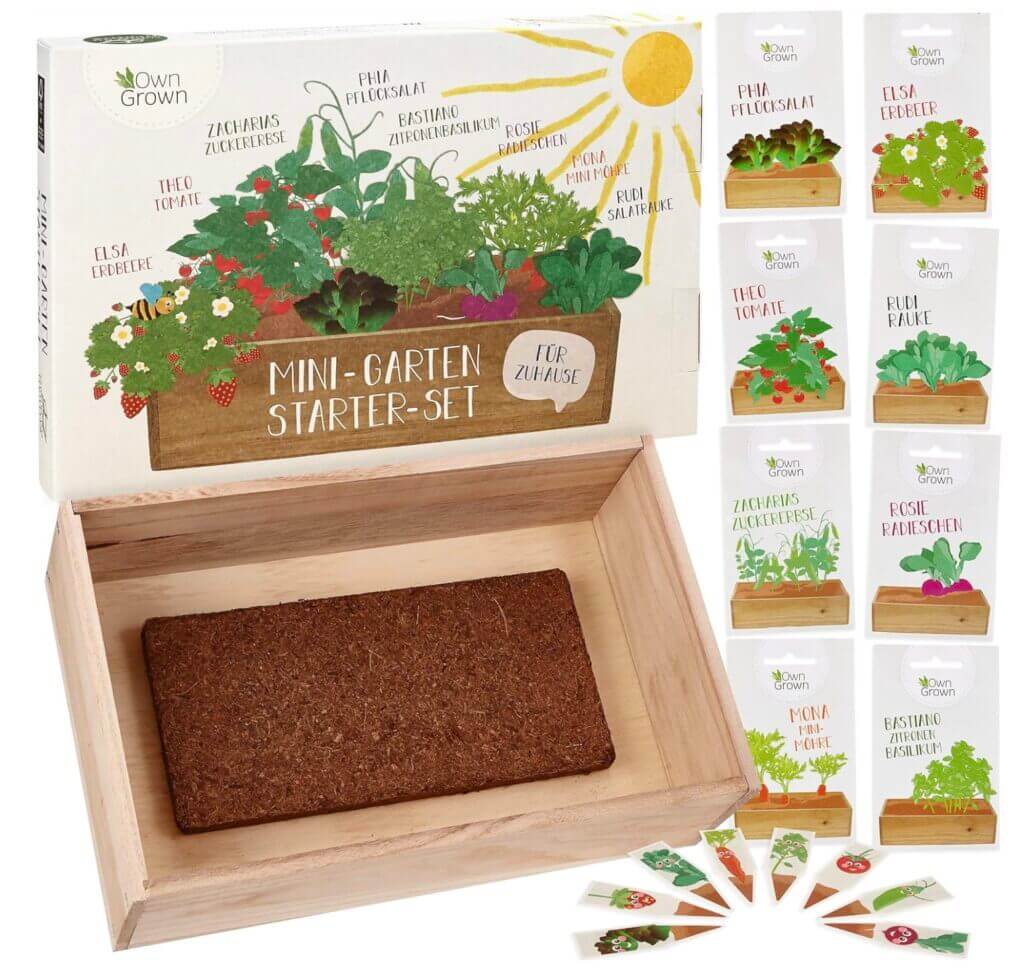 OwnGrown Saatgut Anzuchtset – 46% Rabatt