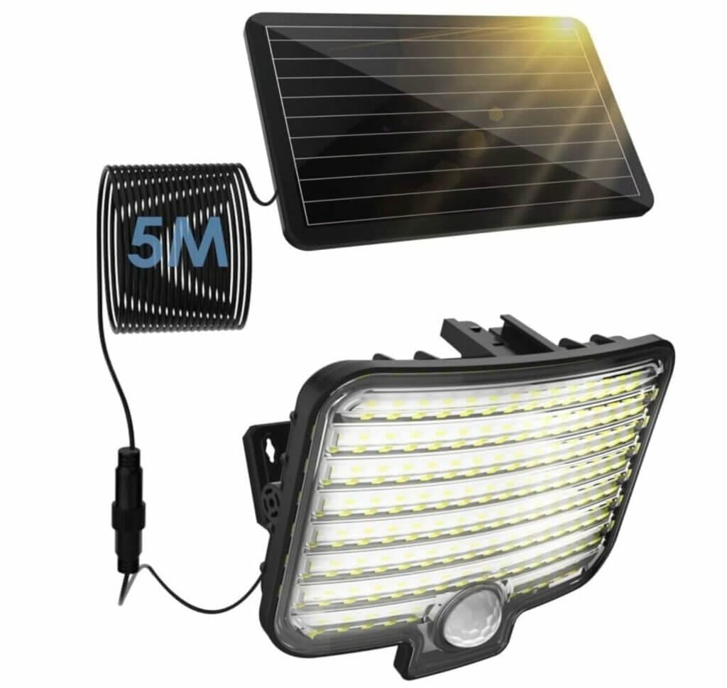 YD LIFE 800LM Solarlampe für Außen – 40% Rabatt