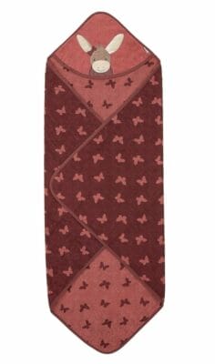 Baby Kapuzenbadetuch Sterntaler Kapuzenbadetuch: Niedliches Schmetterlingsdesign, weich und saugfähig. Ideale Größe für Babys und Kleinkinder.