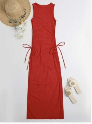 Stilvolles Strandkleid für Damen: Sexy Mesh-Design, perfekt für den Sommer. Hol dir deinen Look!