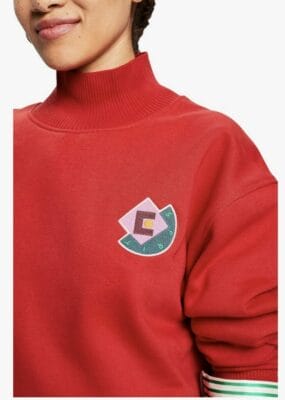 ESPRIT Sweatshirt ESPRIT Logo-Sweatshirt: Modernes Design, markantes Logo - perfekt für einen lässigen Look!