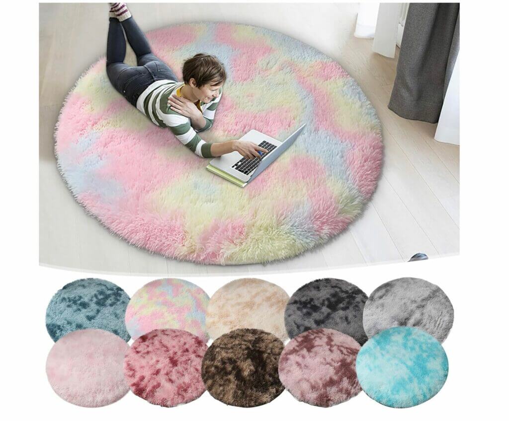 Runder Teppich (80 x 80cm) – 50% Rabatt