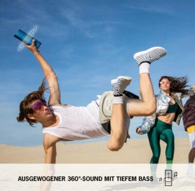 Ultimate Ears BOOM 3 Bluetooth-Lautsprecher: Fetter Sound, Bluetooth, wasserdicht, 15 Stunden Akkulaufzeit. Hol dir deinen Lautsprecher!