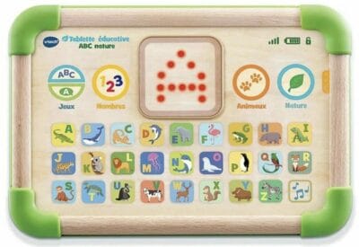 VTech Lerntablett: Interaktives Lernspielzeug für Kinder. Spaß beim Lernen von Zahlen, Buchstaben und mehr!