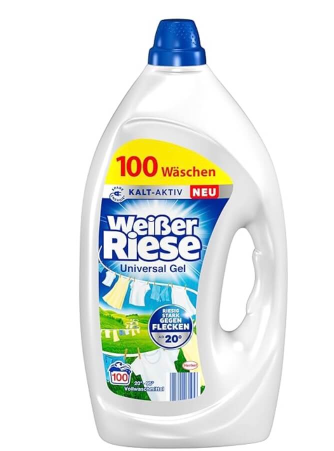 Weißer Riese Universal Gel (100 Waschladungen) – 34% Rabatt