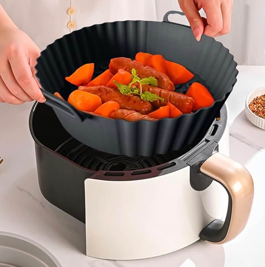 Wiederverwendbarer Air Fryer Silikon Korb – 24% Rabatt