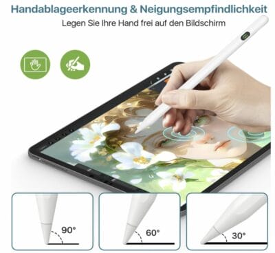 Technische Daten zum alternativen Apple Pencil Stift