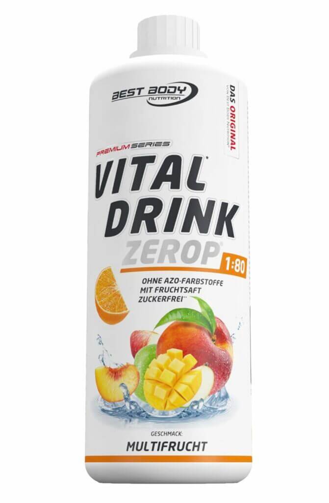 Best Body Nutrition Vital Drink ZEROP® Multifrucht – 37% Rabatt