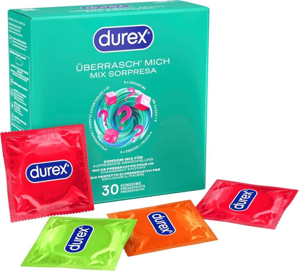Durex Überrasch Mich Kondome-Mix – 40% Rabatt