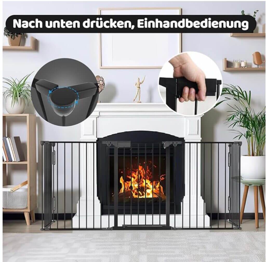 Figops Kaminschutzgitter aus Metall – 30% Rabatt