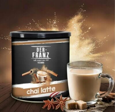 Der-Franz Chai Latte, 500 g Pulver Dose