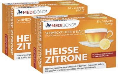 Heiße Zitrone Medibond 2 x 20 Beutel