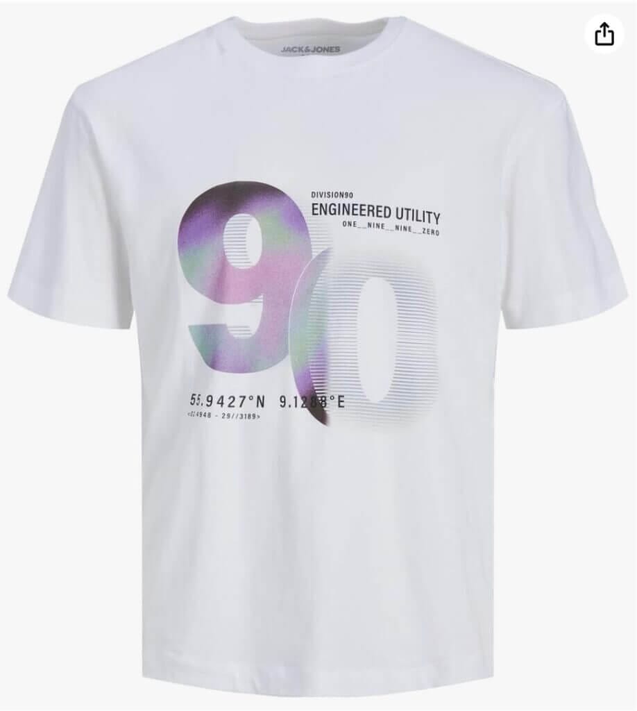 JACK & JONES Crew Neck Herren T-Shirt – nur 5,91 €