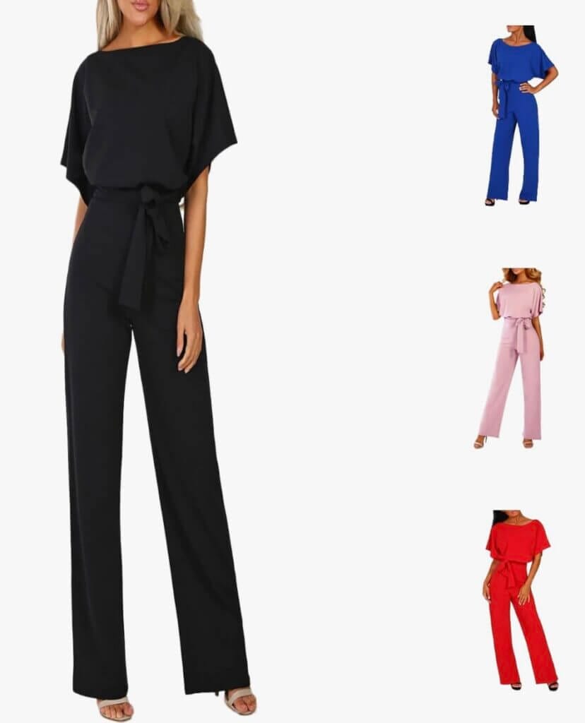 Damen Jumpsuit in schwarz – 50% Rabatt