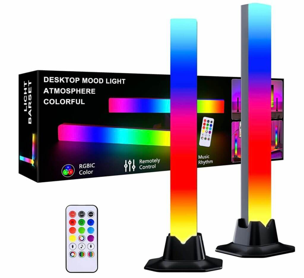 MIWATT 32CM LED Light Bar RGBIC Lampe Starter Kit – 50% Rabatt