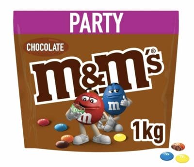 M&M'S Partypackung Milchschokolade mit 1 kg