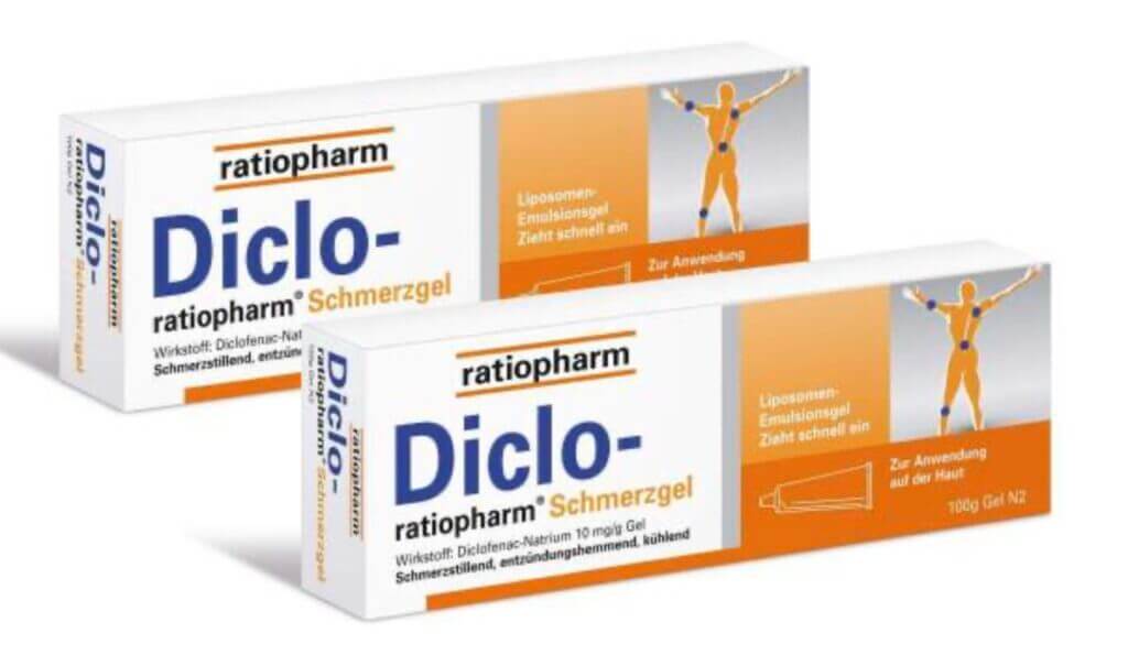 Diclo-ratiopharm Schmerzgel  – 60% Rabatt