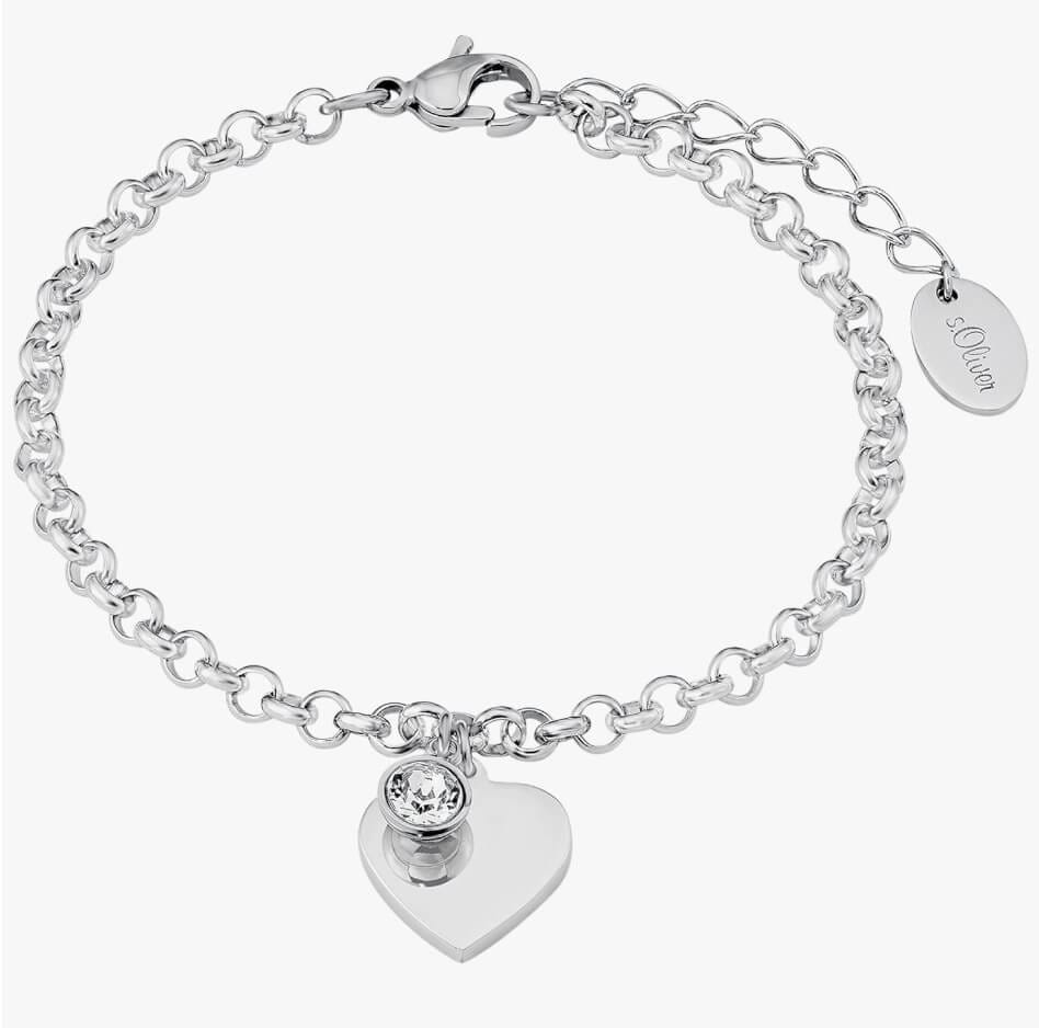 s.Oliver Armband aus Edelstahl für Damen – 58% Rabatt