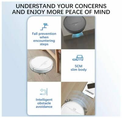 Saug Roboter mit Wisch Funktion