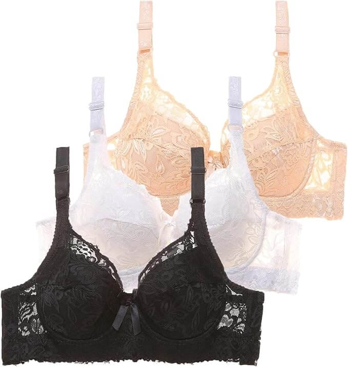 3er Pack BH Damen mit Bügel – 50% Rabatt