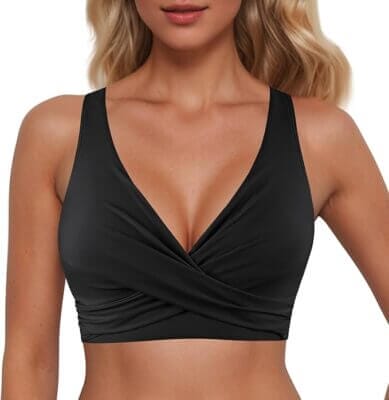 Bikini Oberteil Wickeloptik 