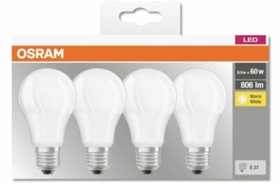 Osram LED Base Classic A Lampen in Originalverpackung