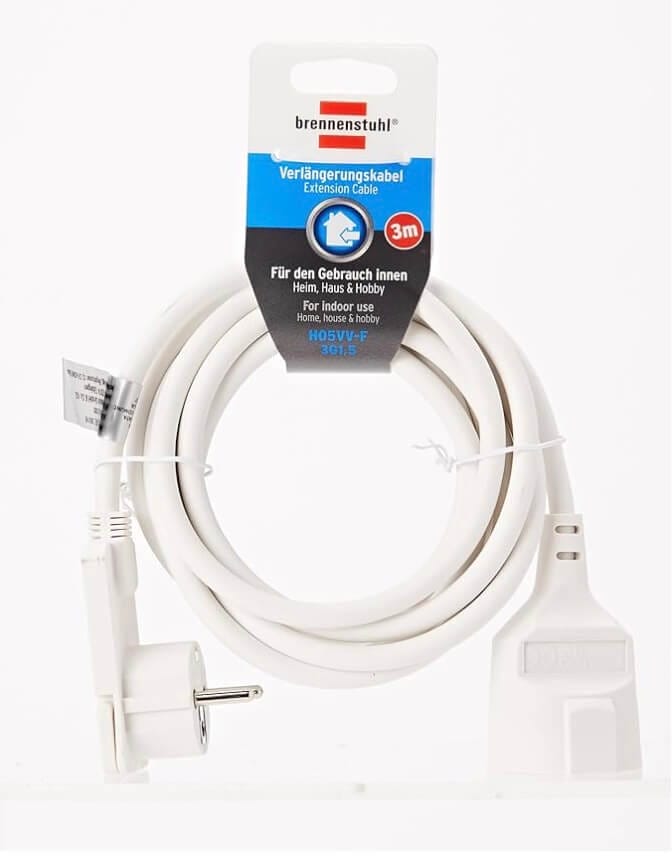 Brennenstuhl Verlängerungskabel 3 Meter auch in anderen Längen im Angebot – 48% Rabatt
